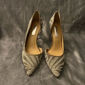 INC International Concepts Pearl & Rhinestone Heels